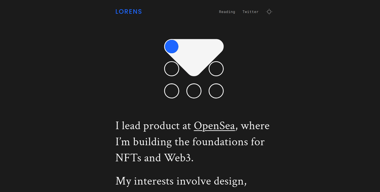 Lorens Gatsby website